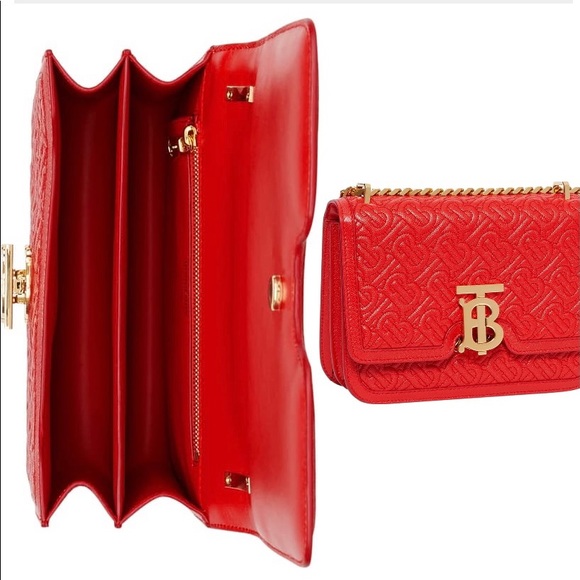 *AUTHENTIC* BURBERRY TB SMALL MONOGRAM QUILTED Bag - Picture 3 of 7